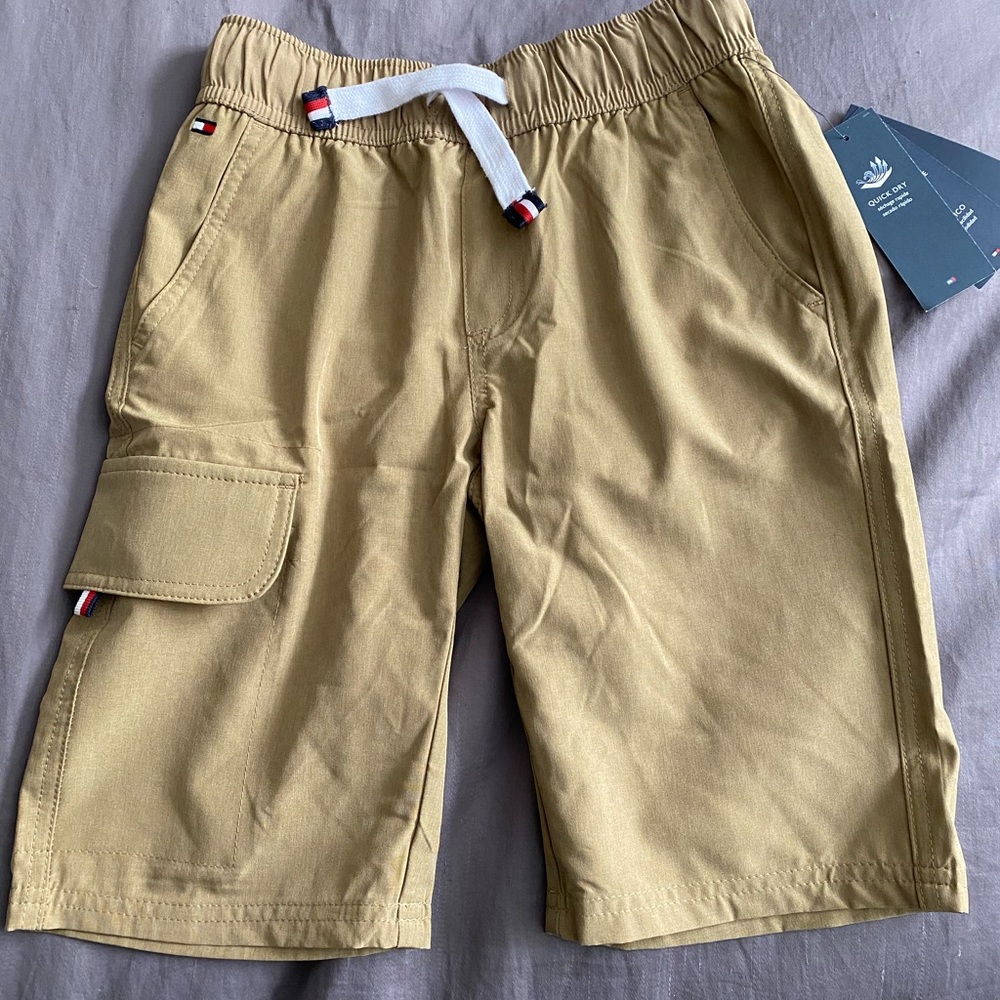 Boys tan shorts